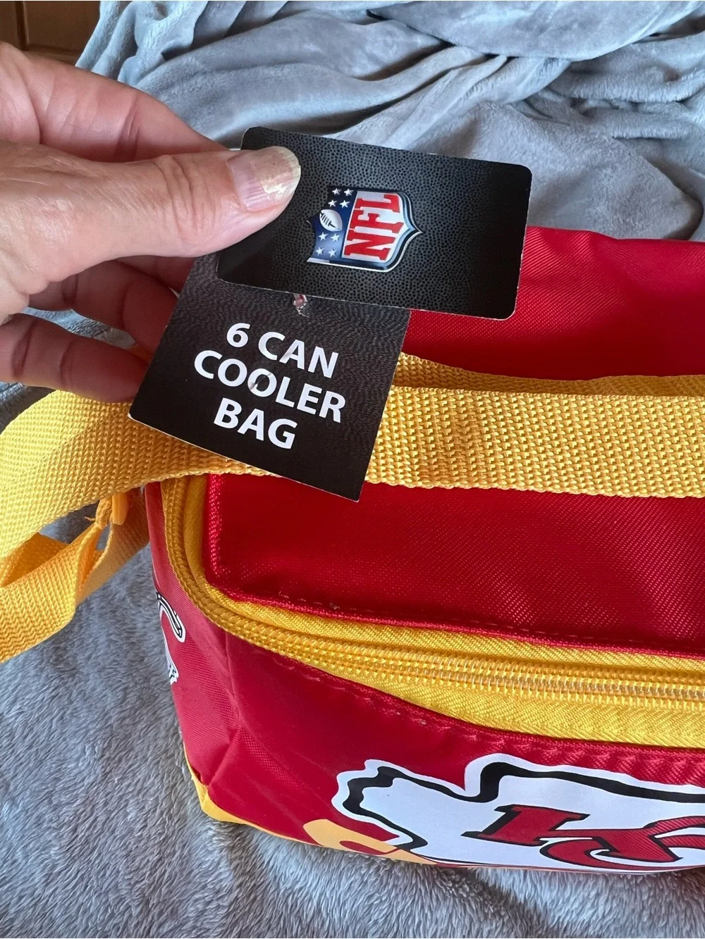Kansas City Chiefs NFL Official Cooler, Adjustable Strap, new with tags